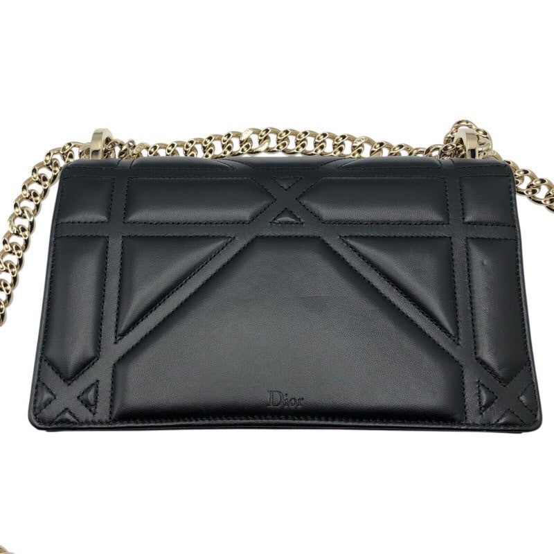 クリスチャン・ディオール Christian Dior ディオラマ ショルダーバッグ M0421ONGJ ブラック×GD金具 ラム レディース ショルダーバッグ
