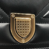 クリスチャン・ディオール Christian Dior ディオラマ ショルダーバッグ M0421ONGJ ブラック×GD金具 ラム レディース ショルダーバッグ
