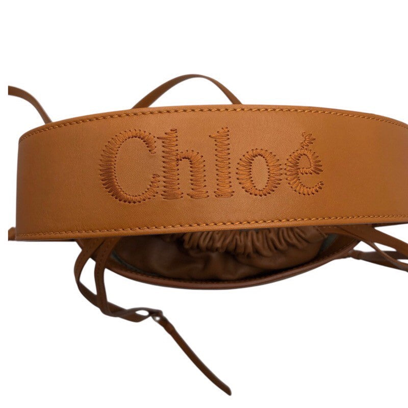 未使用 クロエ Chloe バッグ ショルダーバッグ 革 クロエ Chloe センスバケットバッグ レザー レディース