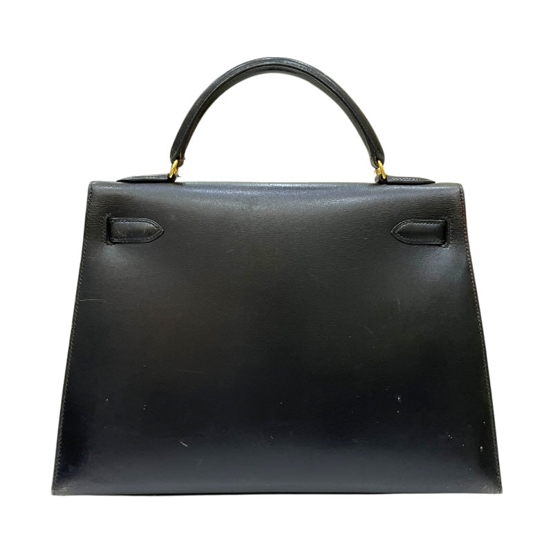 【美品】HERMÈS エルメス ケリー 32 ブラック ゴールド金具 エルメス HERMES ケリー32 外縫い 〇Y刻 ブラック ゴールド金具