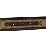 グッチ GUCCI インターロッキングG ベルト　80cm 114876 ブラウン GGキャンバス ユニセックス ベルト