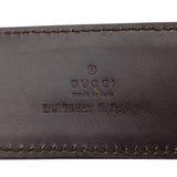 グッチ GUCCI インターロッキングG ベルト　80cm 114876 ブラウン GGキャンバス ユニセックス ベルト