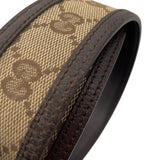 グッチ GUCCI インターロッキングG ベルト　80cm 114876 ブラウン GGキャンバス ユニセックス ベルト