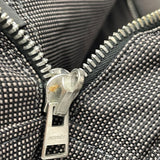 エルメス HERMES エールライントートMM グレー/SV金具 ナイロンキャンバス レディース トートバッグ