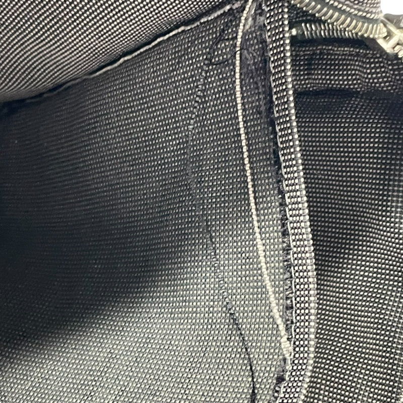 エルメス HERMES エールライントートMM グレー/SV金具 ナイロンキャンバス レディース トートバッグ