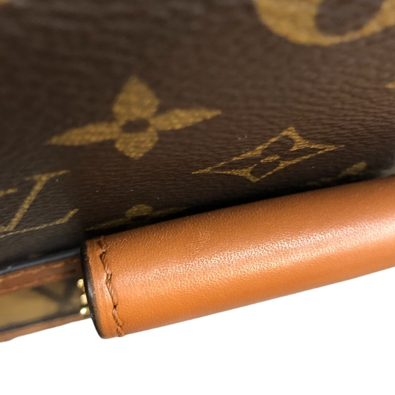 ルイ・ヴィトン LOUIS VUITTON ドーフィーヌ MINI M45959 ブラウン GD金具 モノグラム・リバース キャンバス ユニセックス ショルダーバッグ