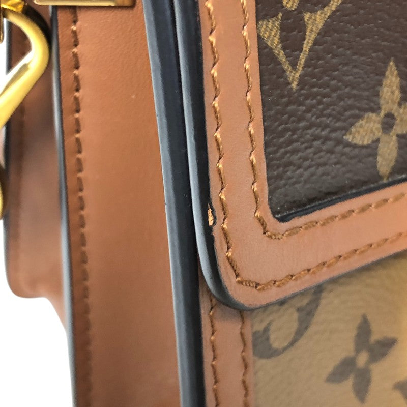 ルイ・ヴィトン LOUIS VUITTON ドーフィーヌ MINI M45959  ブラウン モノグラム・リバース レディース ショルダーバッグ