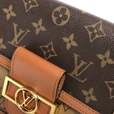 ルイ・ヴィトン LOUIS VUITTON ドーフィーヌ MINI M45959  ブラウン モノグラム・リバース レディース ショルダーバッグ