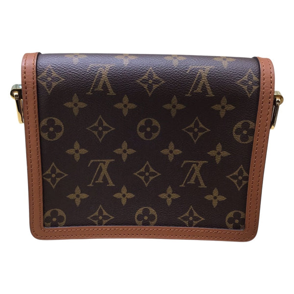 ルイ・ヴィトン LOUIS VUITTON ドーフィーヌMINI モノグラム・リバース PVC  レザー レディース ショルダーバッグ