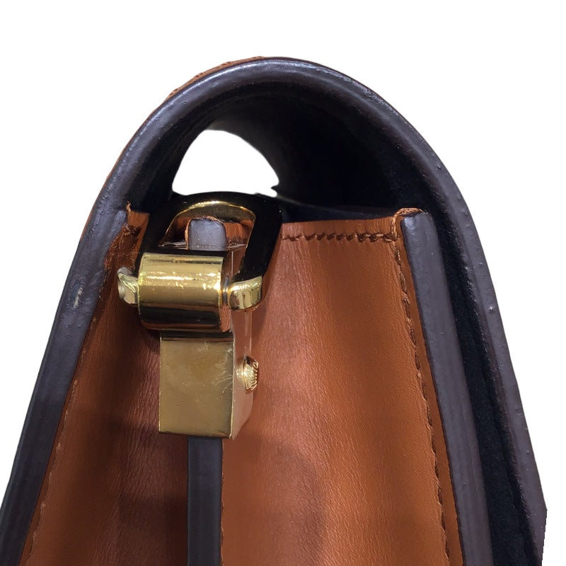 ルイ・ヴィトン LOUIS VUITTON ドーフィーヌMINI モノグラム・リバース PVC  レザー レディース ショルダーバッグ