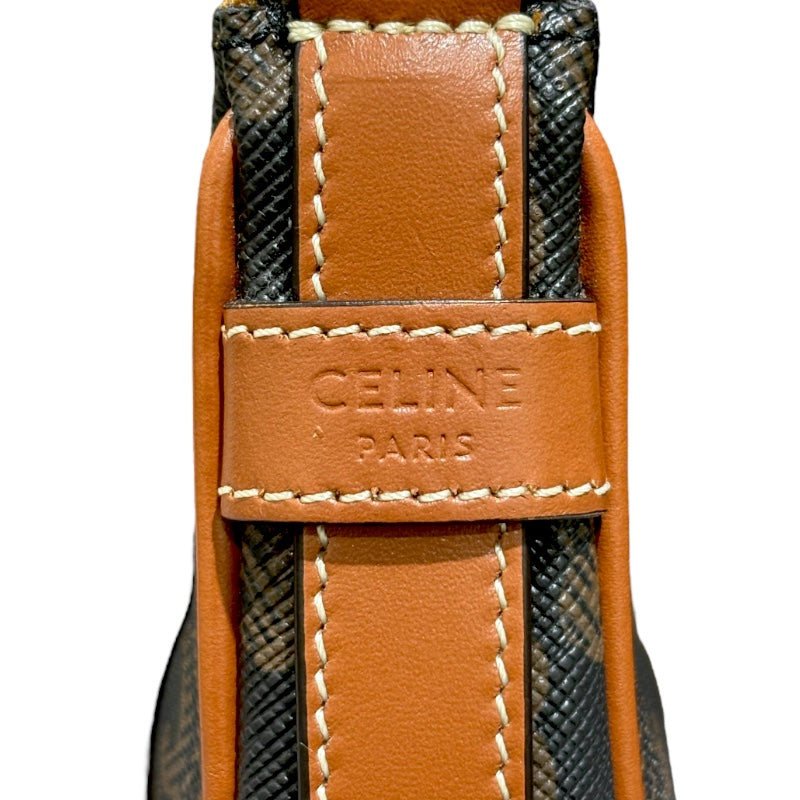 セリーヌ CELINE アヴァ ミニ 10I602 ブラック/ブラウン トリンオフキャンバス レディース ハンドバッグ