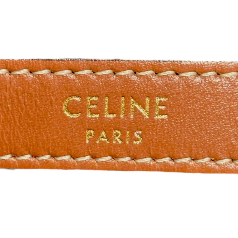 セリーヌ CELINE アヴァ ミニ 10I602 ブラック/ブラウン トリンオフキャンバス レディース ハンドバッグ