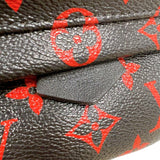 ルイ・ヴィトン LOUIS VUITTON パームスプリングス・バックパックMINI M41457 ブラック/レッド　シルバー金具 モノグラム アンフラルージュ レディース リュック・デイパック