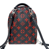 ルイ・ヴィトン LOUIS VUITTON パームスプリングス・バックパックMINI M41457 ブラック/レッド　シルバー金具 モノグラム アンフラルージュ レディース リュック・デイパック