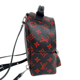 ルイ・ヴィトン LOUIS VUITTON パームスプリングス・バックパックMINI M41457 ブラック/レッド　シルバー金具 モノグラム アンフラルージュ レディース リュック・デイパック
