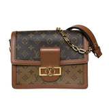 ルイ・ヴィトン LOUIS VUITTON ドーフィーヌMM M45958 モノグラム×モノグラムリバース モノグラムキャンバス レディース ショルダーバッグ