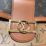ルイ・ヴィトン LOUIS VUITTON ドフィーヌMN M45958 ブラウン モノグラム・リバース レディース ショルダーバッグ