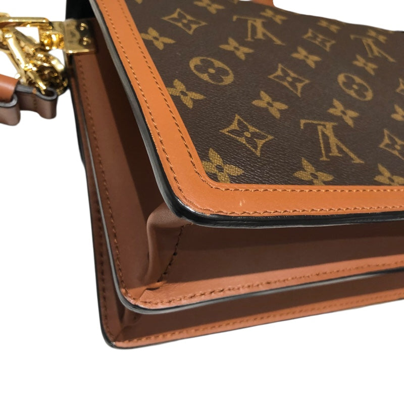 ルイ・ヴィトン LOUIS VUITTON ドフィーヌMN M45958 ブラウン モノグラム・リバース レディース ショルダーバッグ