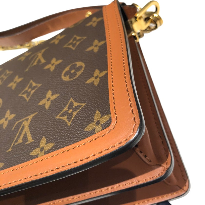 ルイ・ヴィトン LOUIS VUITTON ドフィーヌMN M45958 ブラウン モノグラム・リバース レディース ショルダーバッグ