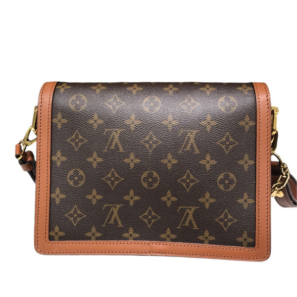 ルイ・ヴィトン LOUIS VUITTON ドフィーヌMN M45958 ブラウン モノグラム・リバース レディース ショルダーバッグ