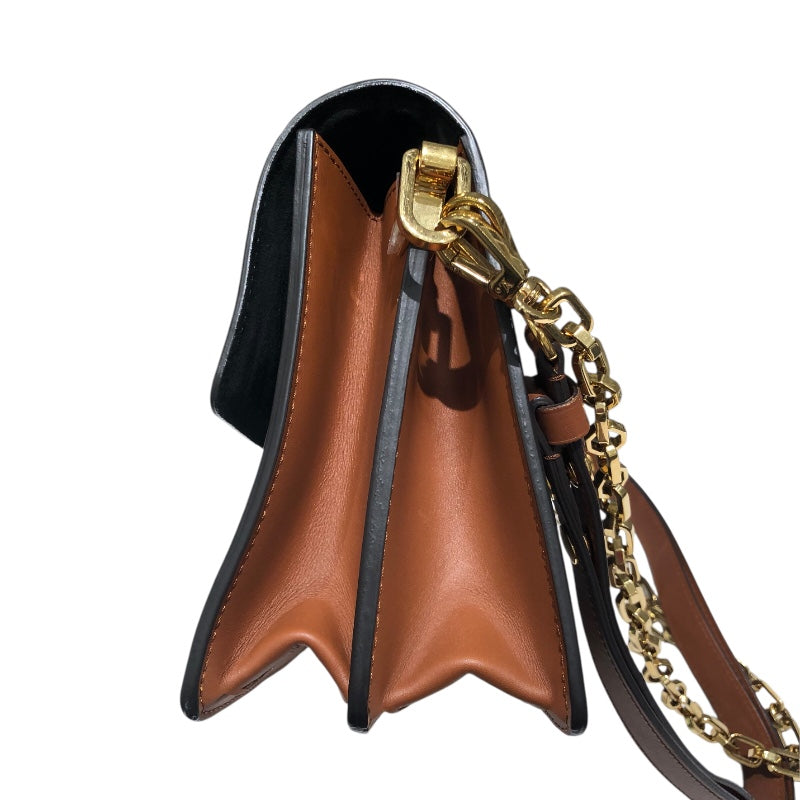 ルイ・ヴィトン LOUIS VUITTON ドフィーヌMN M45958 ブラウン モノグラム・リバース レディース ショルダーバッグ