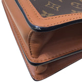 ルイ・ヴィトン LOUIS VUITTON ドーフィーヌMM モノグラム・リバース PVC  レザー レディース