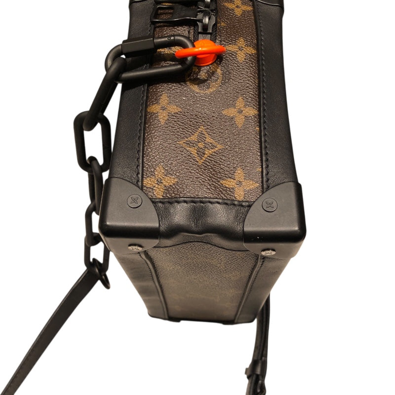 ルイ・ヴィトン LOUIS VUITTON ソフト・トランク M44427 ブラック モノグラム・ソーラーレイ メンズ ショルダーバッグ