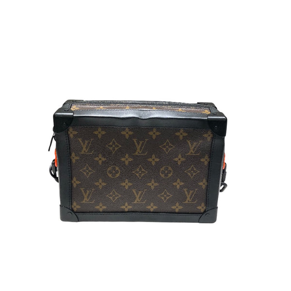 ルイ・ヴィトン LOUIS VUITTON ソフト・トランク M44427 ブラック モノグラム・ソーラーレイ メンズ ショルダーバッグ