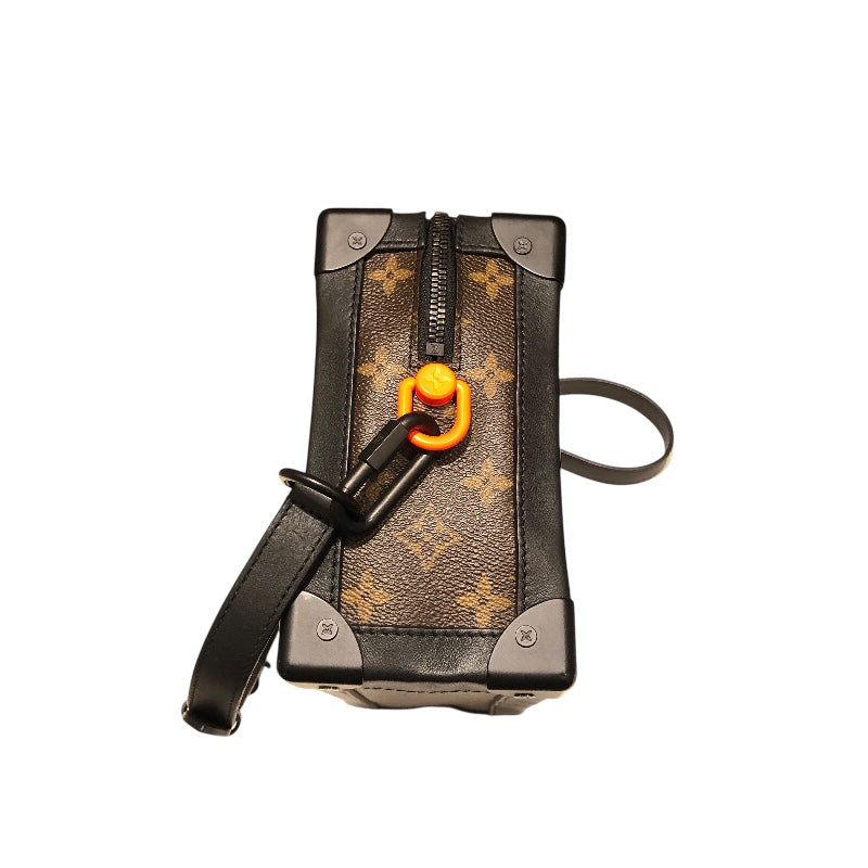 ルイ・ヴィトン LOUIS VUITTON ソフト・トランク M44427 ブラック モノグラム・ソーラーレイ メンズ ショルダーバッグ