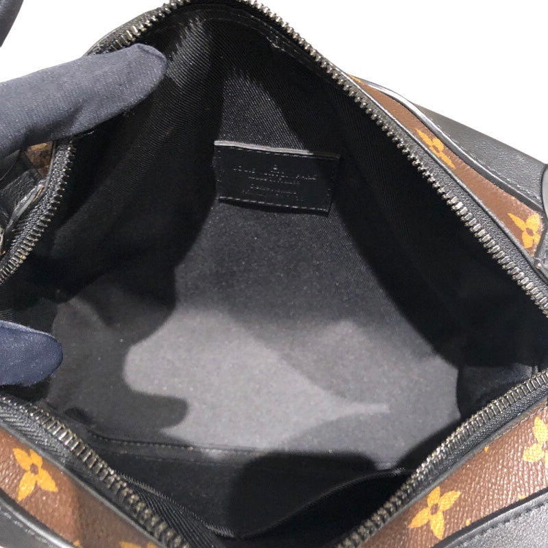 ルイ・ヴィトン LOUIS VUITTON ソフト・トランク M44427 ブラック モノグラム・ソーラーレイ メンズ ショルダーバッグ