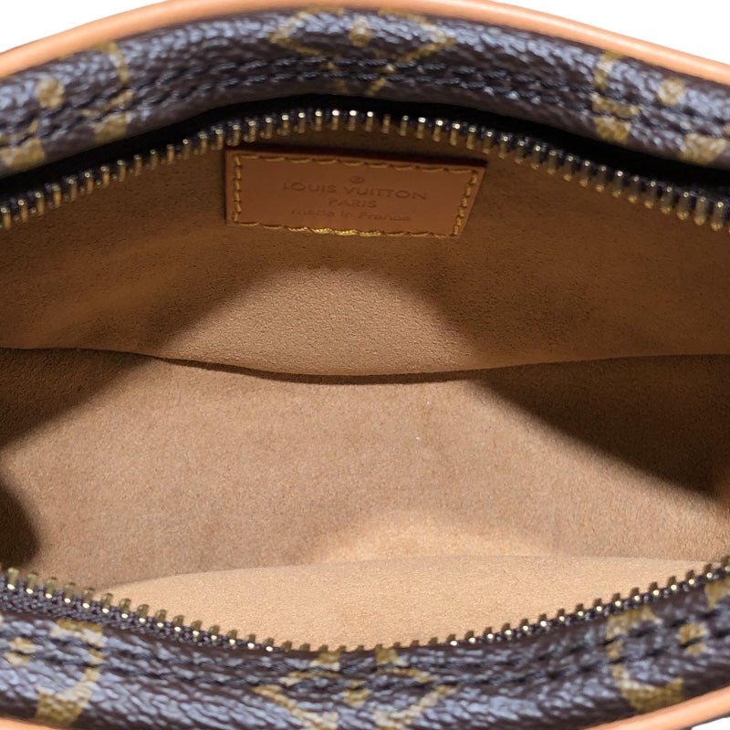 ルイ・ヴィトン LOUIS VUITTON ループ M81098 ブラウン・ゴールド金具 モノグラムキャンバス レディース ショルダーバッグ