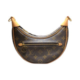 ルイ・ヴィトン LOUIS VUITTON ループ M81098 ブラウン・ゴールド金具 モノグラムキャンバス レディース ショルダーバッグ