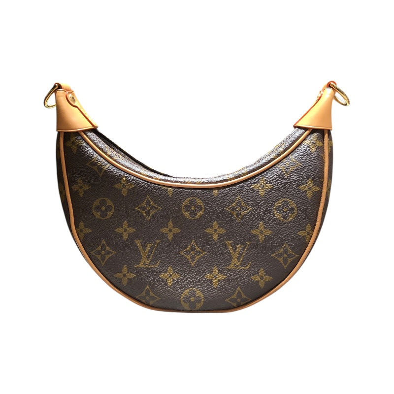 ルイ・ヴィトン LOUIS VUITTON ループ M81098 ブラウン・ゴールド金具 モノグラムキャンバス レディース ショルダーバッグ