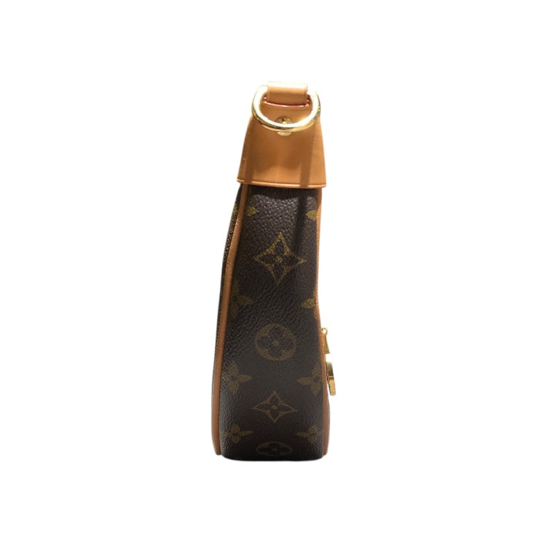 ルイ・ヴィトン LOUIS VUITTON ループ M81098 ブラウン・ゴールド金具 モノグラムキャンバス レディース ショルダーバッグ