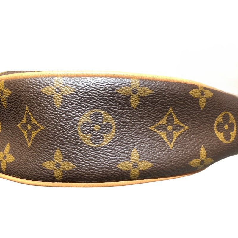 ルイ・ヴィトン LOUIS VUITTON ループ M81098 ブラウン・ゴールド金具 モノグラムキャンバス レディース ショルダーバッグ