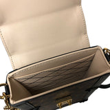 ルイ・ヴィトン LOUIS VUITTON トランク ヴェルティカル チェーン ショルダー M63913 ゴールド金具 モノグラム・マカサー レディース ショルダーバッグ
