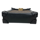 ルイ・ヴィトン LOUIS VUITTON トランク ヴェルティカル チェーン ショルダー M63913 ゴールド金具 モノグラム・マカサー レディース ショルダーバッグ