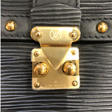 ルイ・ヴィトン LOUIS VUITTON ポシェット　トランクヴェルテカル M67871 ブラック　GD金具 エピ ユニセックス ショルダーバッグ