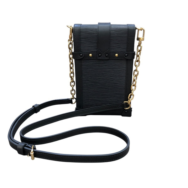 ルイ・ヴィトン LOUIS VUITTON ポシェット　トランクヴェルテカル M67871 ブラック　GD金具 エピ ユニセックス ショルダーバッグ