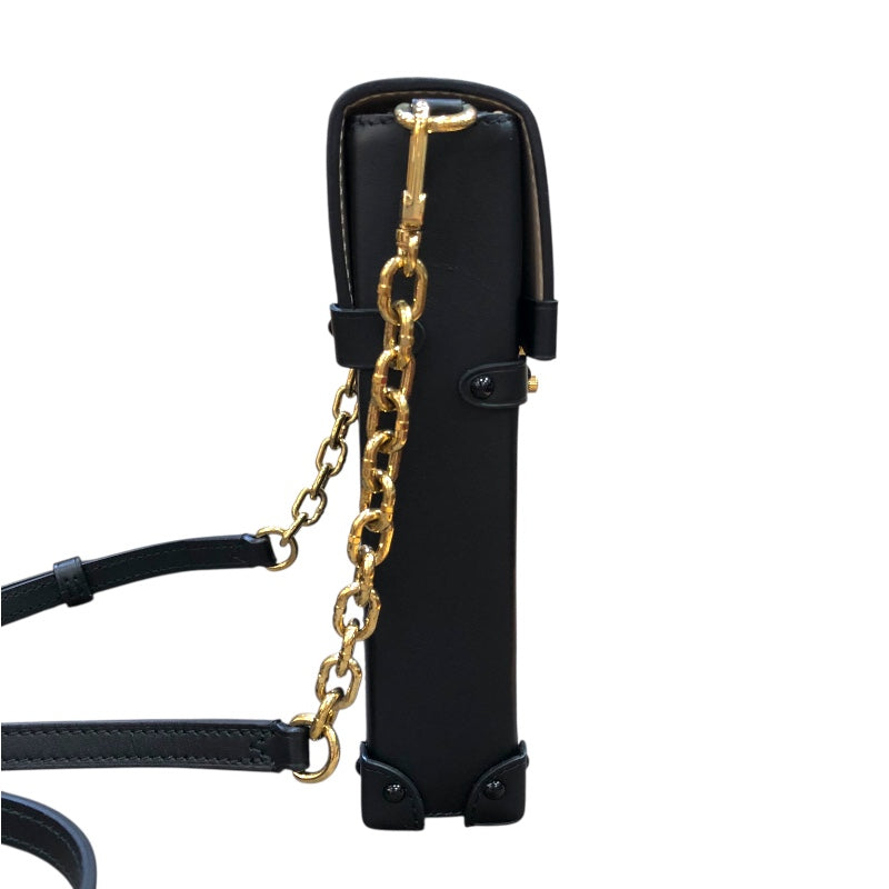 ルイ・ヴィトン LOUIS VUITTON ポシェット　トランクヴェルテカル M67871 ブラック　GD金具 エピ ユニセックス ショルダーバッグ
