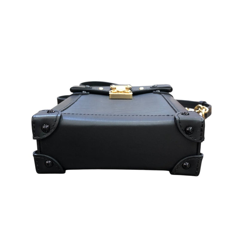 ルイ・ヴィトン LOUIS VUITTON ポシェット　トランクヴェルテカル M67871 ブラック　GD金具 エピ ユニセックス ショルダーバッグ