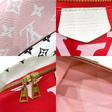 ルイ・ヴィトン LOUIS VUITTON バムバッグ M44575 レッド×ピンク モノグラム・ジャイアント レディース ボディバッグ