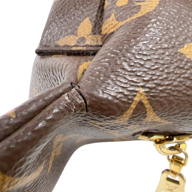 ルイ・ヴィトン LOUIS VUITTON バムバッグ M43644 ブラウン　ゴールド金具 モノグラム ユニセックス ボディバッグ