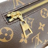 ルイ・ヴィトン LOUIS VUITTON バムバッグ M43644 ブラウン　ゴールド金具 モノグラム ユニセックス ボディバッグ