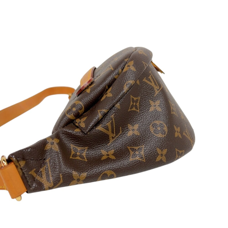 ルイ・ヴィトン LOUIS VUITTON バムバッグ M43644 ブラウン　ゴールド金具 モノグラム ユニセックス ボディバッグ