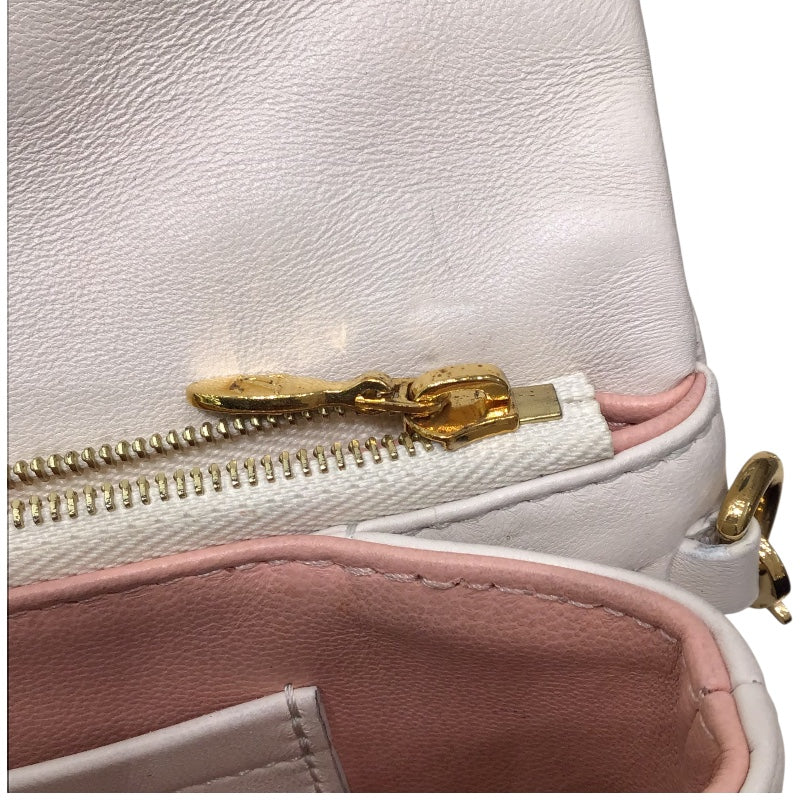 ルイ・ヴィトン LOUIS VUITTON クッサンPM イエロー モノグラム・エンボスレザー レディース ショルダーバッグ