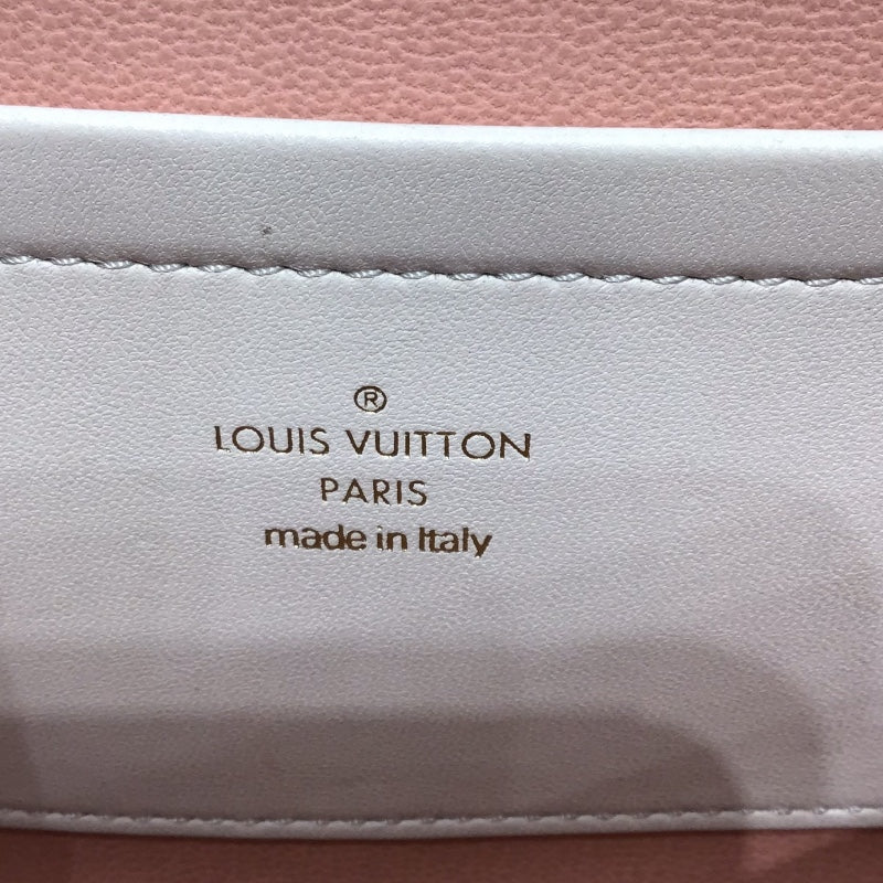 ルイ・ヴィトン LOUIS VUITTON クッサンPM イエロー モノグラム・エンボスレザー レディース ショルダーバッグ