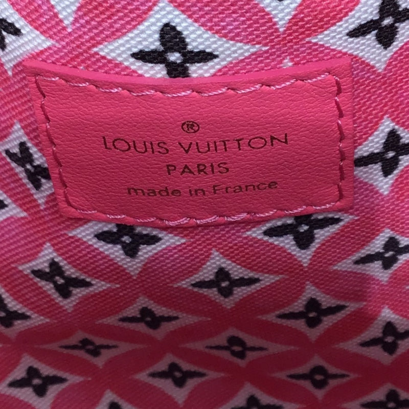 ルイ・ヴィトン LOUIS VUITTON ナノ・ノエ モノグラム・フラワータイル PVC レディース ショルダーバッグ