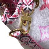 ルイ・ヴィトン LOUIS VUITTON ナノ・ノエ モノグラム・フラワータイル PVC レディース ショルダーバッグ