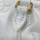ルイ・ヴィトン LOUIS VUITTON パピヨンBB M59827 ホワイト ゴールド金具 バブルグラム レザー レディース ショルダーバッグ